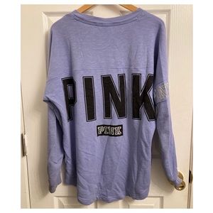 Pink long sleeve tee